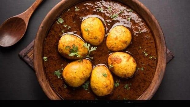 Egg curry with 6 eggs